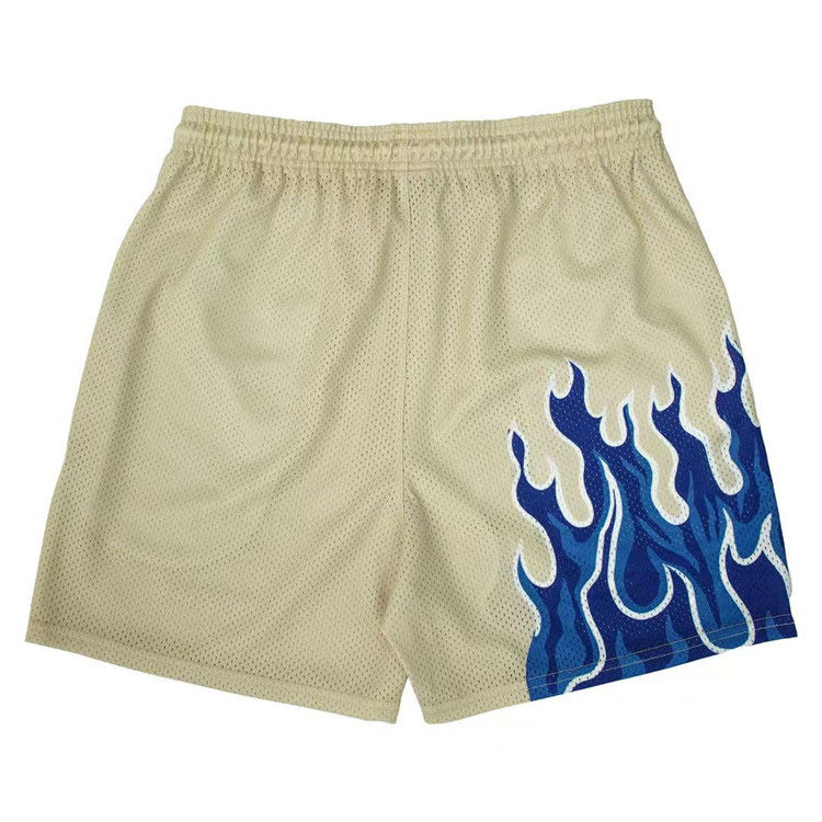 Hestic Sports Wear High Quality Custom Made Basketball Shorts For Mens Cropped Fit Polyester Plain Sublimation Shorts For Mens